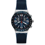 Swatch New Irony Chrono Blue Grid YVS454