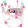 Bright Starts Bright Starts, Disney Baby, Minnie Maus Forever Besties, Spring- und Spielcenter mit Spielstation mit Lichtern und Musik, 10 Aktivität Spielzeugen, 360° drehender Sitz, höhenverstellbares, 6 Monaten+