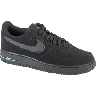 Air Force 1 '07 SE "Black University Blue" Schwarz/Blau, Größe: 43 - Schwarz