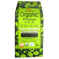 Radico Pflanzenhaarfarbe Weiches Schwarz 100 g