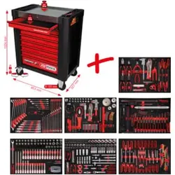 KS Tools Performanceplus Werkstattwagen-Satz P10 mit 397 Werkzeugen