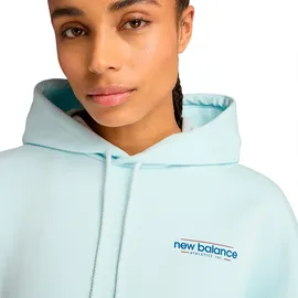 New Balance Reimagined Hoodie Frosted Glass L