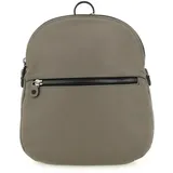 Gabs Maite City Rucksack M Leder Grau