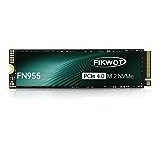 Fikwot FN955 2TB M.2 PCIe Gen4 Internes Solid State Drive mit Graphene Kühlaufkleber - Bis zu 7350 MB/s, Dynamischer SLC Cache, Kompatibel mit Laptops und PC Desktops