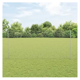 vidaXL Zaunpfosten 100 x 180 cm Silber/Stahl
