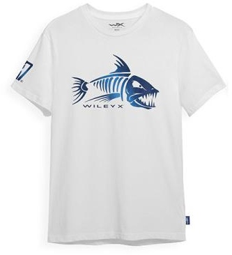 Wiley X | WX Fish T-Shirt | Baumwolle | weiß | XXL