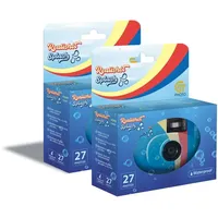 GT Photo GT27WP Realishot Splash Einwegkamera, wasserdicht, 27 Aufnahmen, ideal für Unterwasser- und Outdoor-Fotos