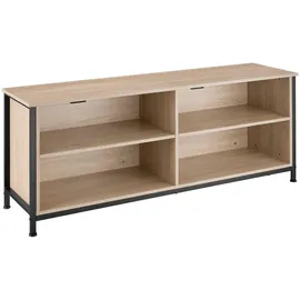 Tectake Navan Lowboard 147 x 41 x 60,5 cm Braun Holzwerkstoff