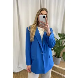 Violet Blazer - starkes Blau - ONLY