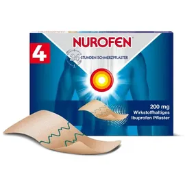 RECKITT NUROFEN 24-Stunden Schmerzpflaster 200 mg 4 St.
