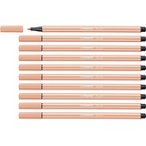 Stabilo Pen 68 - 10er Pack - apricot