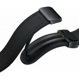 Samsung D-Buckle Hybrid Eco-Leather Band (Normal, M/L), für Watch, Black