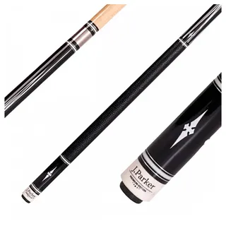 J. Parker Parker Billardqueue Premium Edition PE-Serie, Profi-Cue, Quick-Joint 12,75 Mehrschicht Leder-Tip, Leinenband, Leder, Optional Extension Carbon 20cm