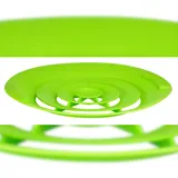 Hi Haushalt International HI 12247 Überkochschutz aus Silikon grün 28x2,5cm