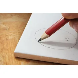 Lyra Pet Spezialstift L.24cm f.glatte Fl. Fliesen/PVC/Glas 3KT
