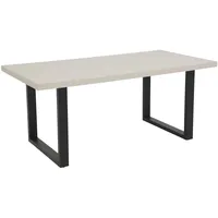 Hela Esstisch Meran, Cashmere Matt lackiert,Metall,Spanplatte