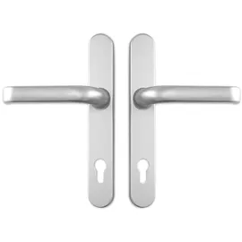 Meeth Haustürgarnitur abgerundet silber Nr. 336