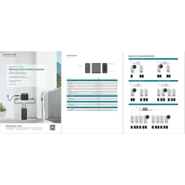 Paket AG Marstek B2500-D polykristallin 600 W inkl. HSEU-2000D 2,24 kWh Wechselrichter