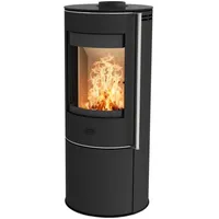 FIREPLACE Elite Toronto Kaminofen Stahl Schwarz mit Abdeckplatte Keramik