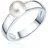VALERO PEARLS Ring aus Sterling Silber mit Süßwasser-Zuchtperle in silber | Gr.: 52
