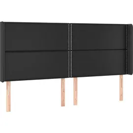 vidaXL Boxspringbett 180 x 200 cm Schwarz
