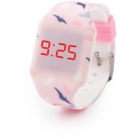 Kiddus Digital LED Uhr für Mädchen, Jungen. Soft Silikon Armbanduhr für Kinder und Erwachsene. Langlebige Japanische Batterie. Augen