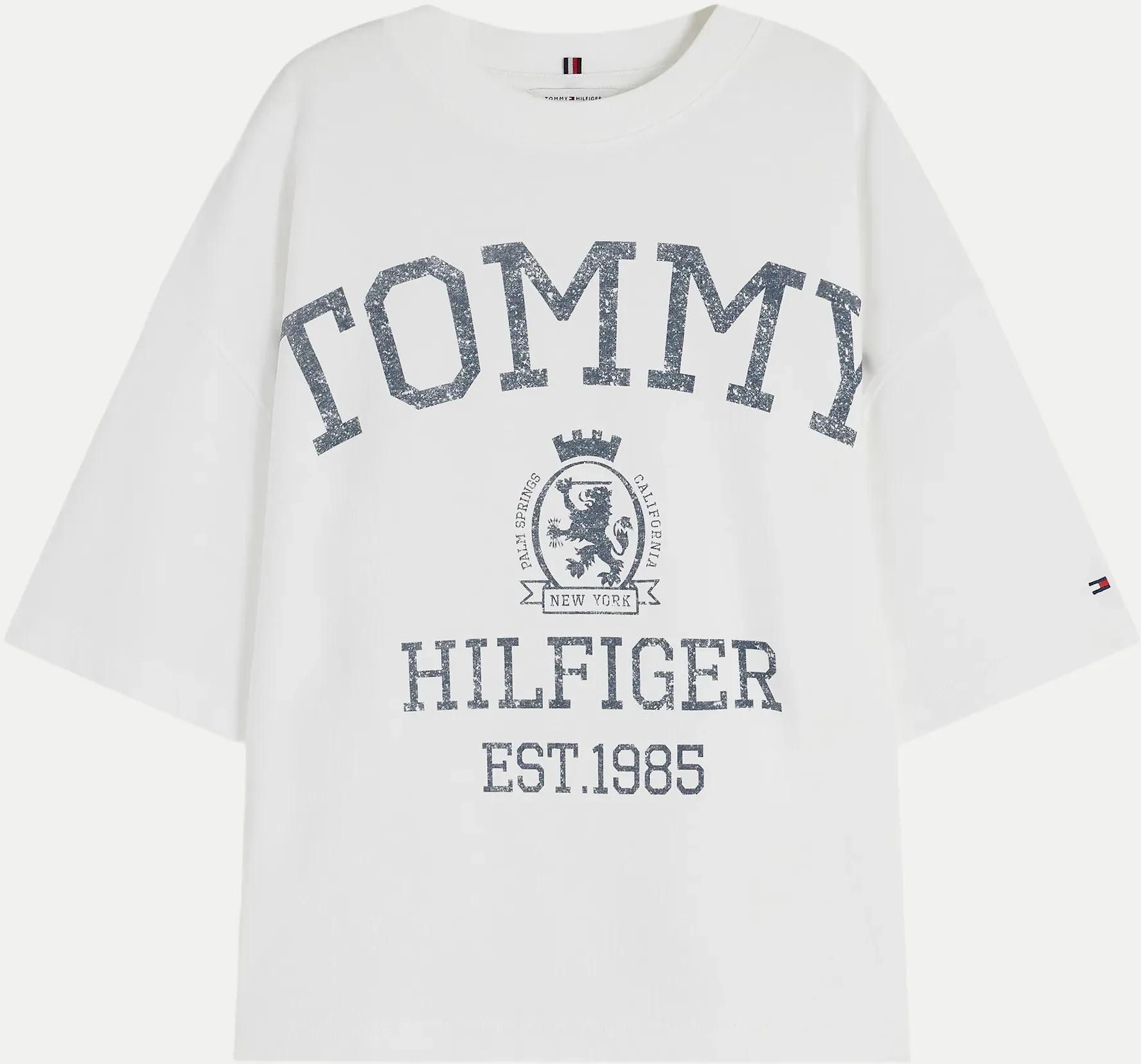 Oversized T-Shirt Weiß XS