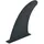 vidaXL Mittelflosse 18,3 x 21,2 cm schwarz