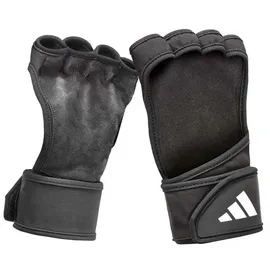 adidas Open Back Trainingshandschuhe Schwarz S