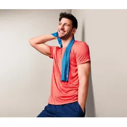 Tchibo - Kühlendes Sporthandtuch - blau