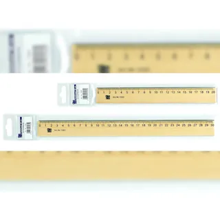 Alco Lineal 1561, 30 cm, Holz 30cm naturfarben