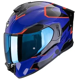 Scorpion EXO-530 Air Clip Blau/Schwarz/Rot M