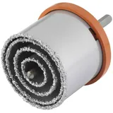 WOLFCRAFT Bohrkroneneinsatz-Set hartmetallbestreut Ø 33-83 mm Schnitttiefe 55 mm 6-tlg.