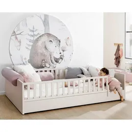 Paidi Bett Little Flo 120 x 200 cm Dekor Cashmere-Beige