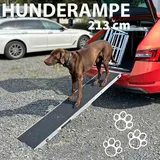 Auto Einstiegshilfe Hunderampe Hundetreppe Klappbar Aluminium 213 cm Petigi