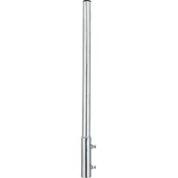 PremiumX Mastverlängerung 100cm Ø 48mm Stahl verzinkt Mastaufsatz Antennenmast-Verlängerung