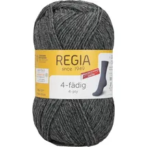 Regia Garn 4-fädig Grau 50 g