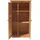 Habitat et Jardin Gartenschrank Space 87 x 46,5 x 160 cm Braun