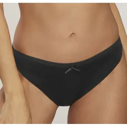 Slip S.OLIVER, Damen, Gr. 36/38, schwarz, Microtouch, Obermaterial: 65% Polyamid, 35% Elasthan, Unterhosen, SEAMLESS mit nahtloser Verarbeitung