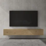 doporro F02 TV-Lowboard 200 cm Braun Holz