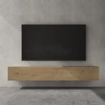 doporro F02 TV-Lowboard 200 cm Braun Holz
