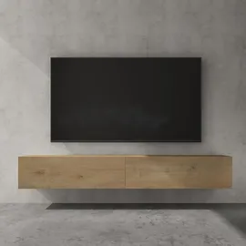 doporro F02 TV-Lowboard 200 cm Braun Holz