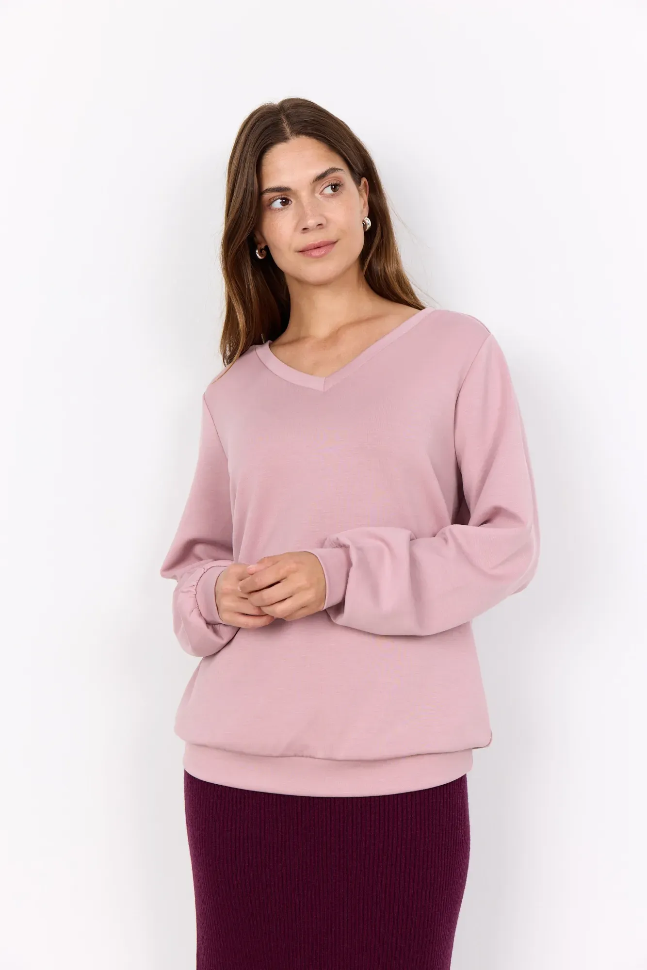 soyaconcept Langarmshirt »SC-BANU 194« soyaconcept 4160 WOODROSE S