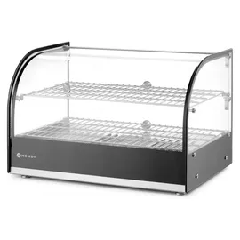 HENDI Warmhaltevitrine doppelt,