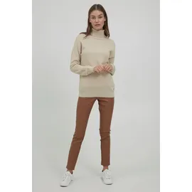 Oxmo Rollkragenpullover grau XS