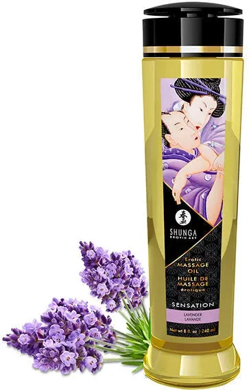 SHUNGA - SENSATION EROTISCHES MASSAGEÖL 240 ML