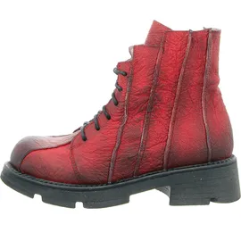 Papucei Schnürstiefelette in rot | Gr.: 37