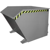 Bauer Kippbehälter 1500 Liter Leder grau