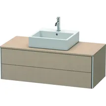 Duravit Waschtischunterschrank XSquare 120x54,8cm, lei, f Kons., 2 La, wandhängend