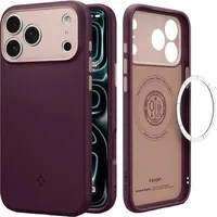 SPIGEN iPhone 17 Pro Nano Pop MagSafe Hülle Burgunderrot